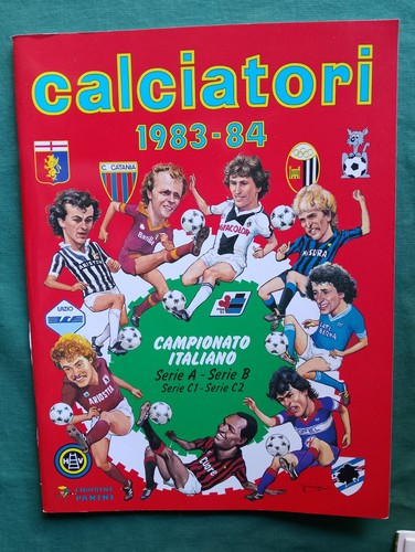 Album calciatori 1983 serie - calciatori, 1983/84