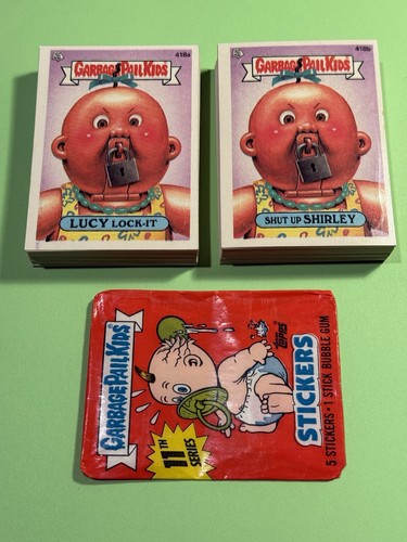 Topps garbage pail kids 1987 - topps,
