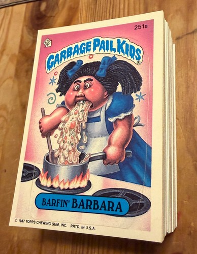 Vintage 1987 garbage - pail, kids