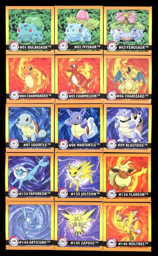 Pokemon stickers series - pokemon,