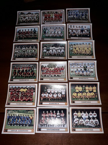 Lotto figurine calciatori